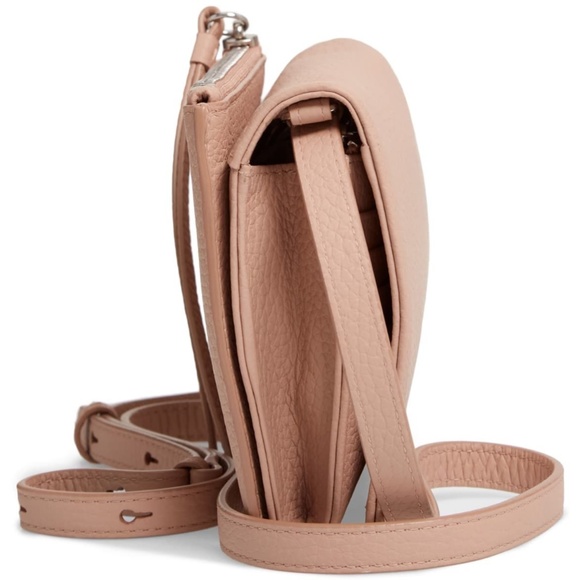 ALLSAINTS Fetch Crossbody Bag in Nude Pink - Picture 5 of 7